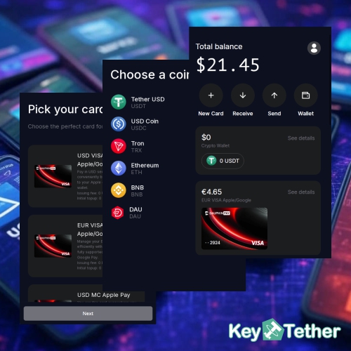 ¡Tarjetas criptográficas virtuales sin KYC – el futuro de tus finanzas ya está aquí!